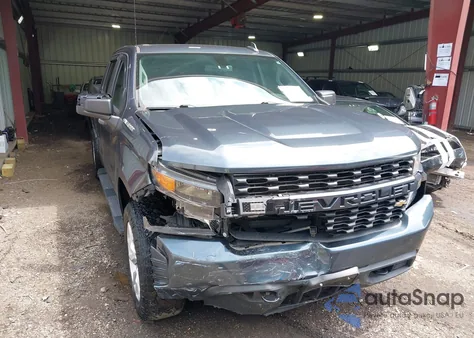 2020 Chevrolet Silverado 1500 2Wd Short Bed Custom z USA, uszkodzony, nr VIN 3GCPWBEK0LG135949